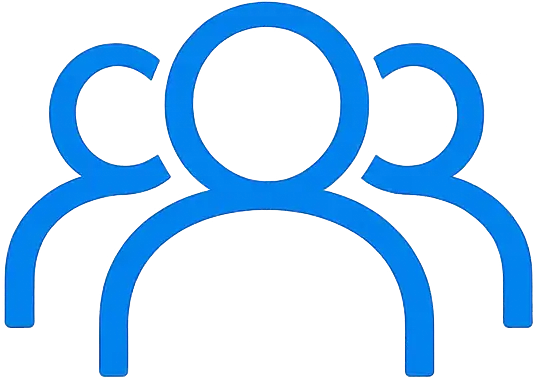 Modern industry icon with tagline