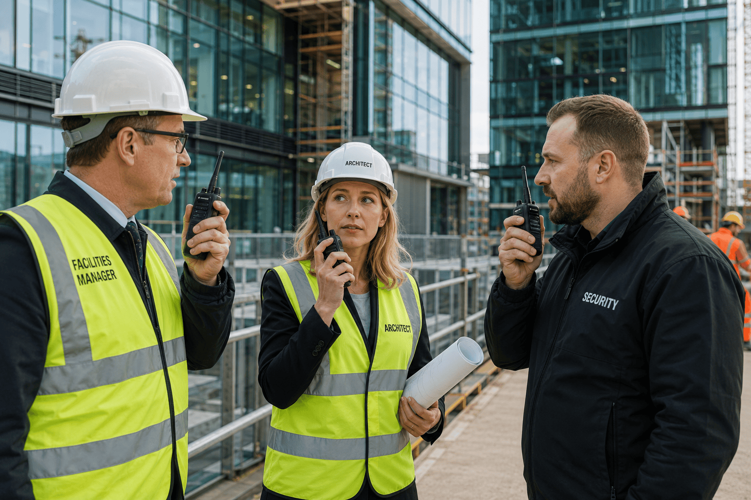 Coordinating construction activity on-site