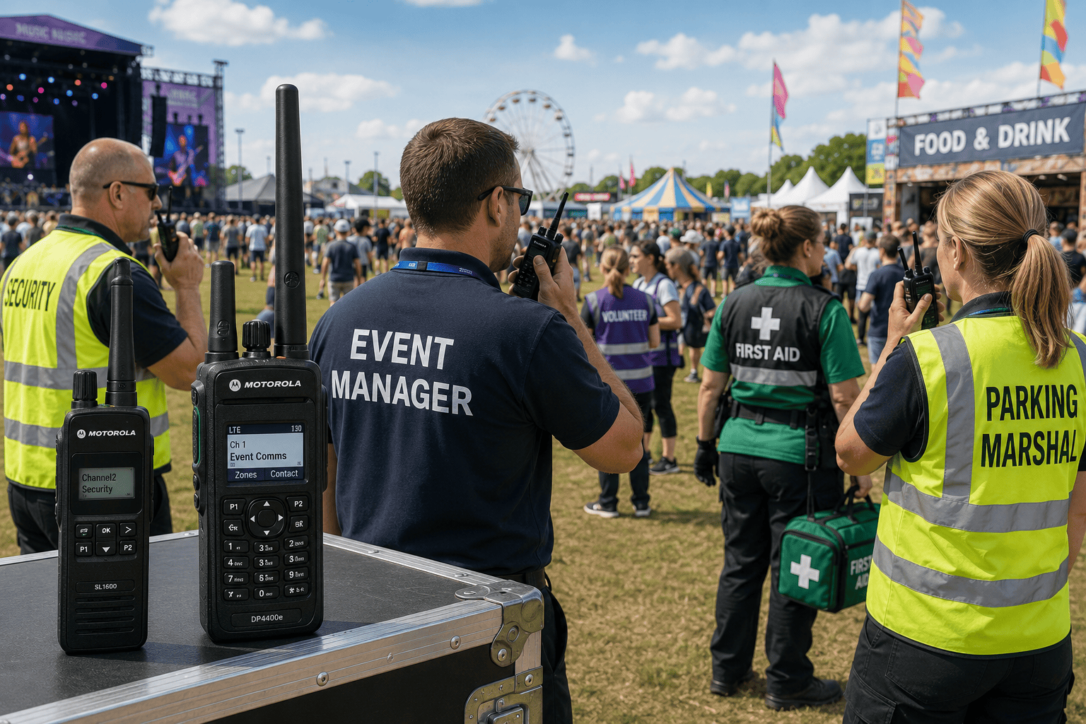 Festival operations in full swing Festival operations in full swing