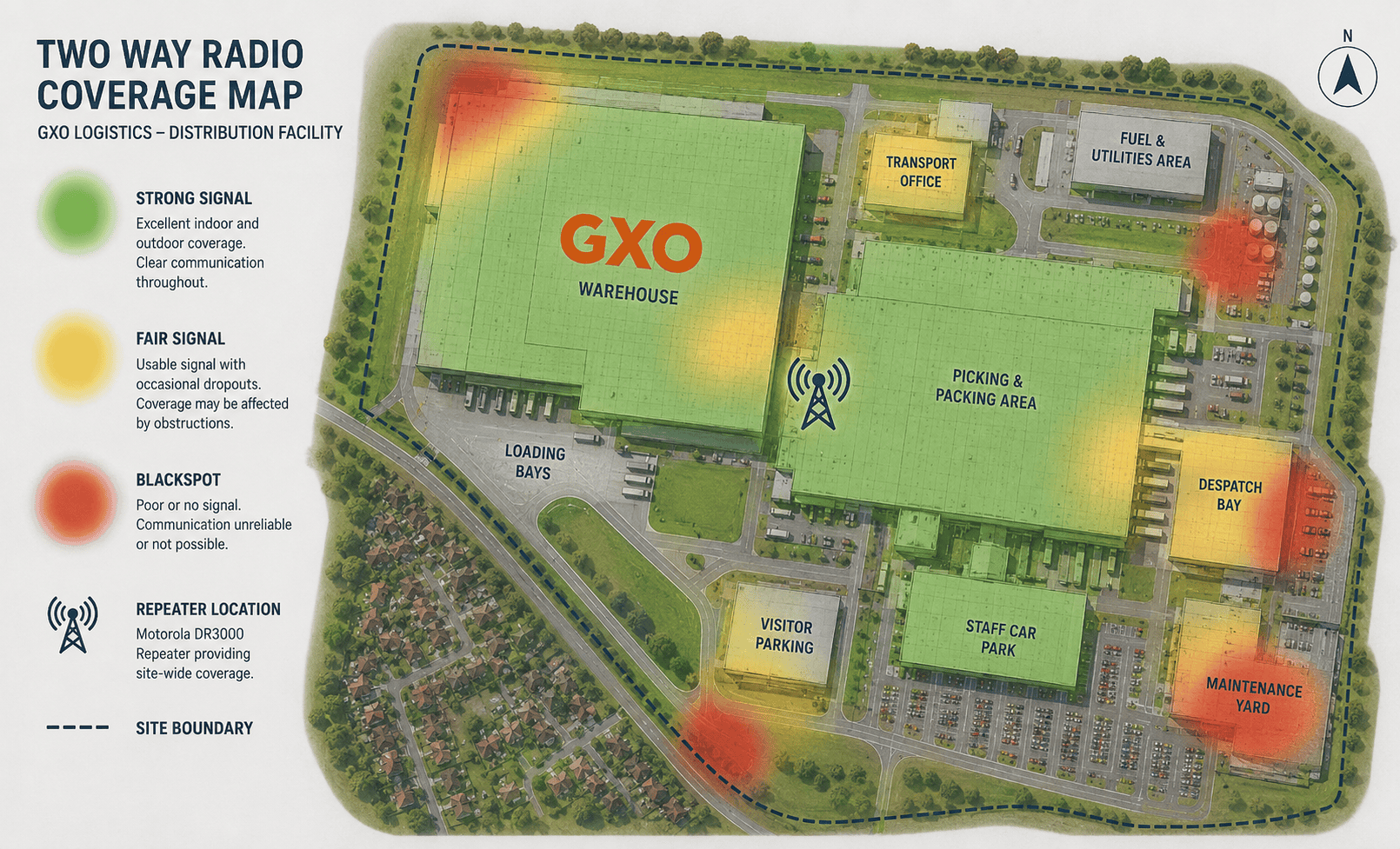 GXO Map GXO Map