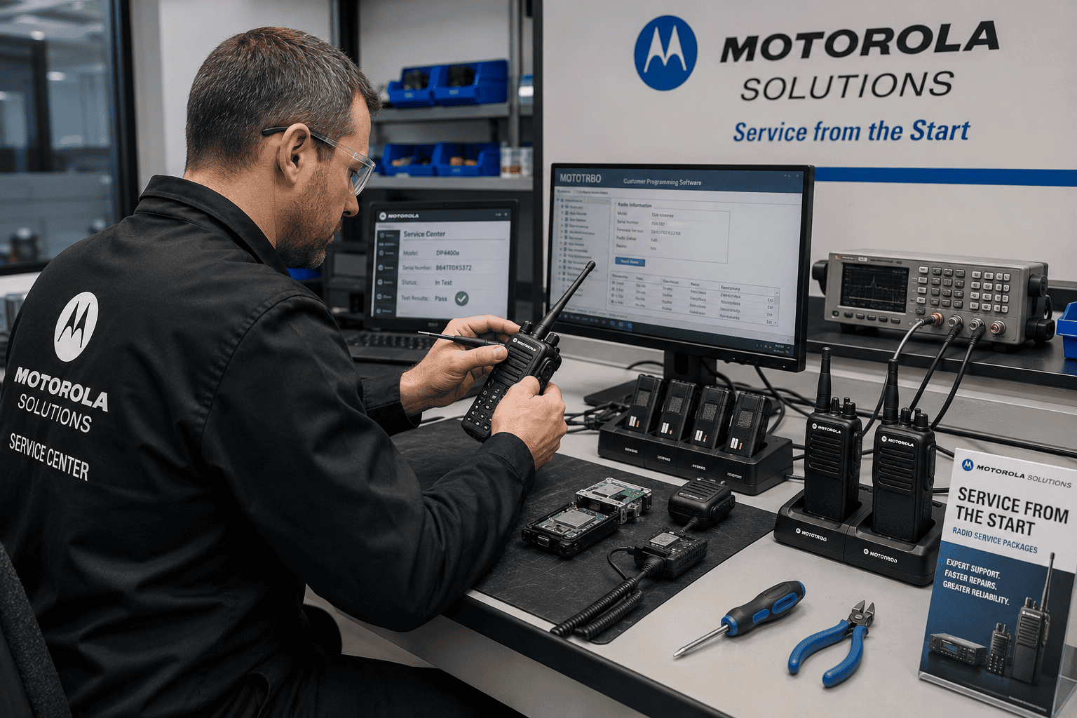 DCS 2 Way Radio Service Setup MOTOTRBO