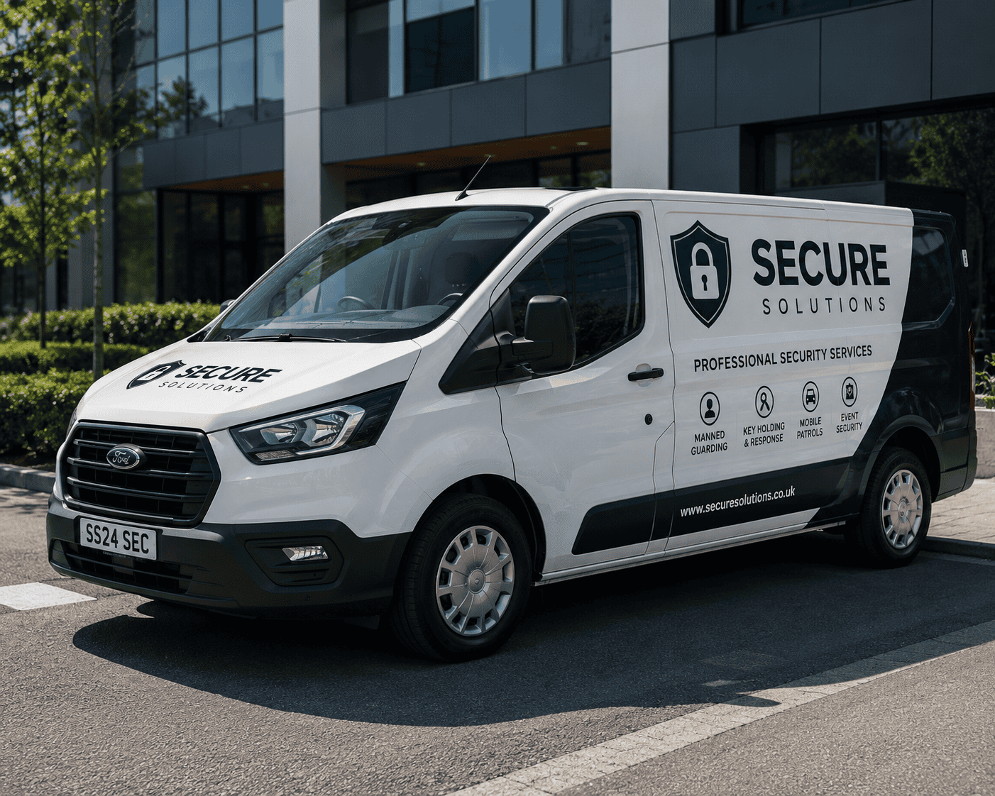 Security Company van