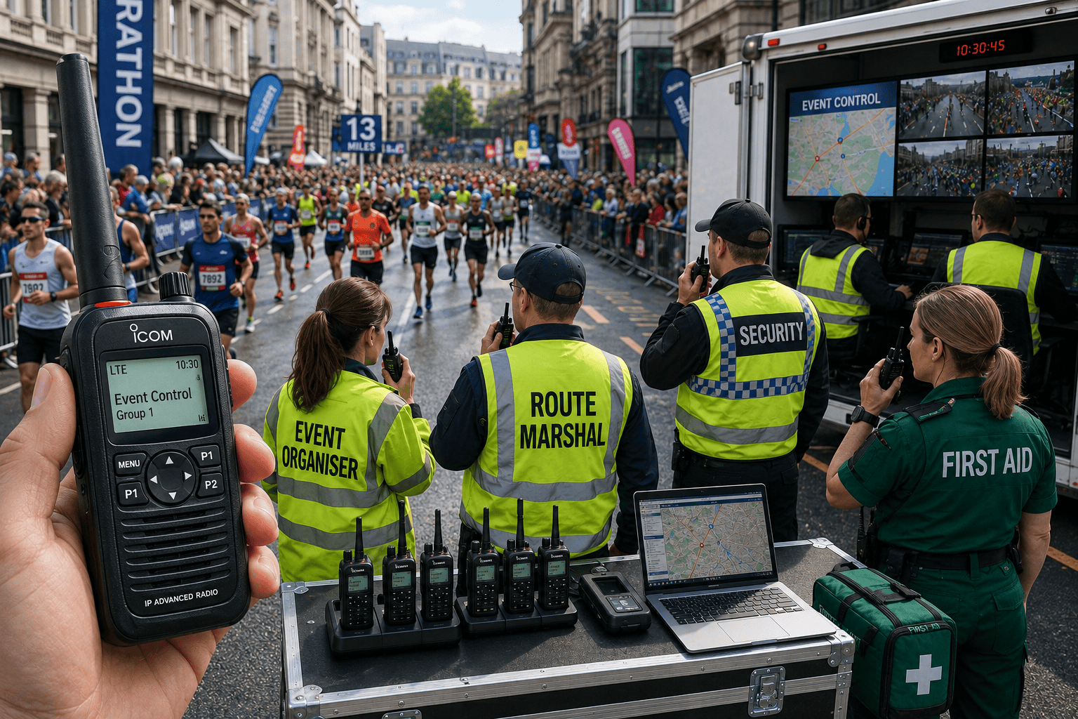 Two-Way Radio Hire for Running Events Two-Way Radio Hire for Running Events