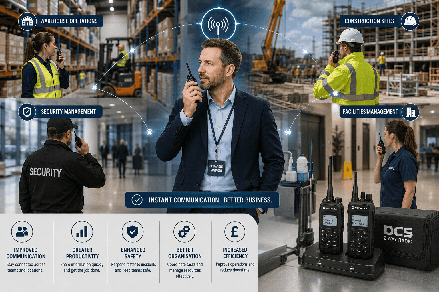 Two-Way Radios Can Improve Your Business Two-Way Radios Can Improve Your Business