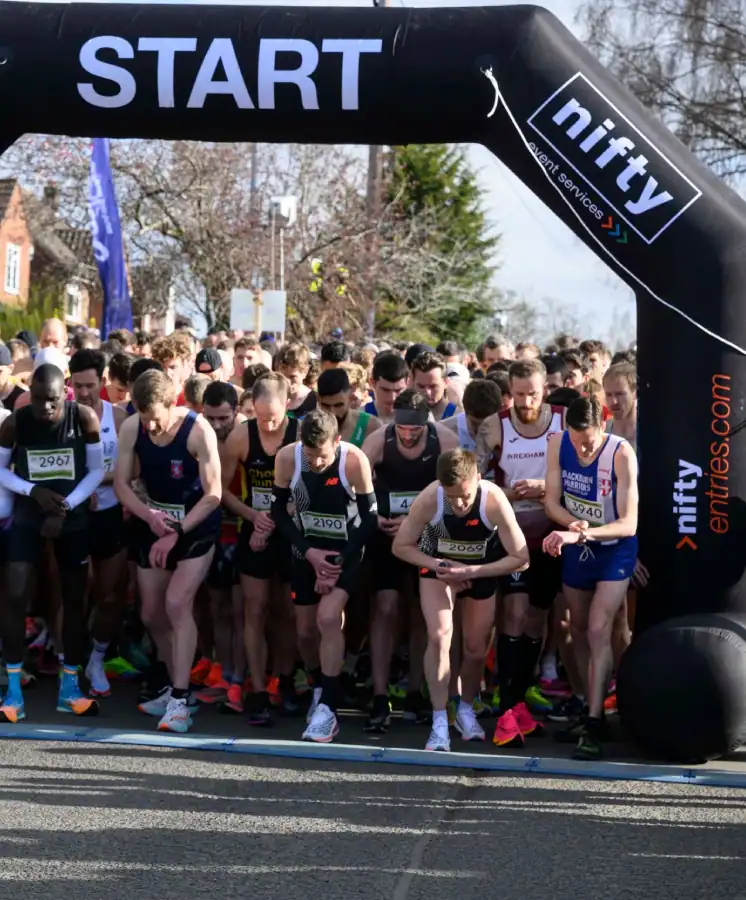 Wilmslow Running Festival Start Line Wilmslow Running Festival Start Line