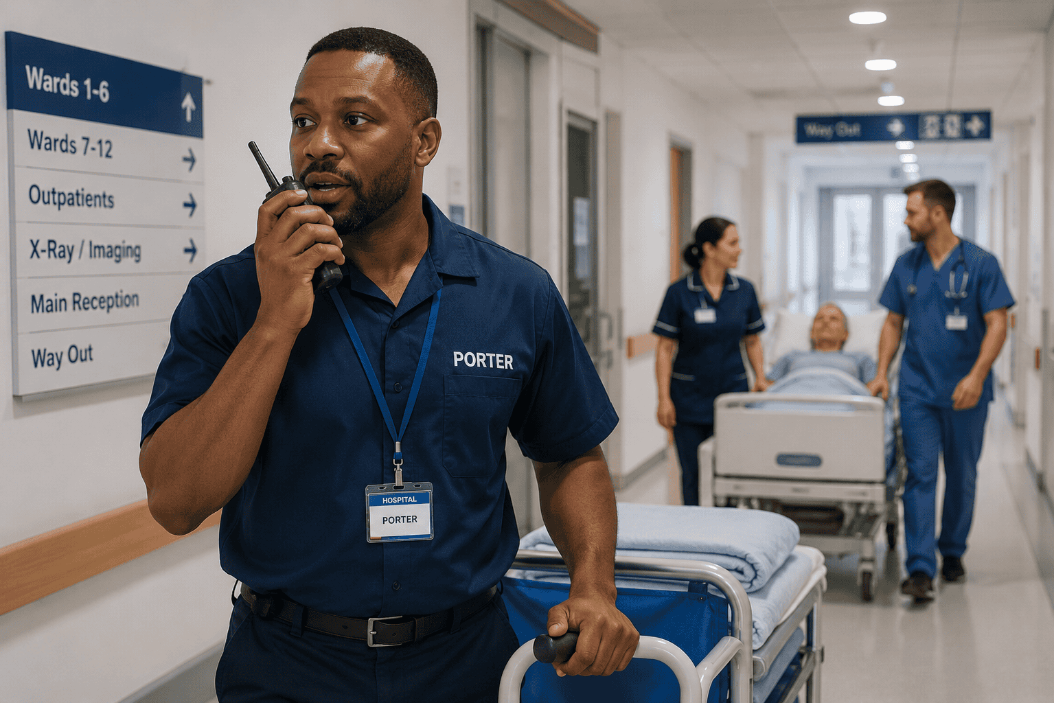 hospital porter hospital porter