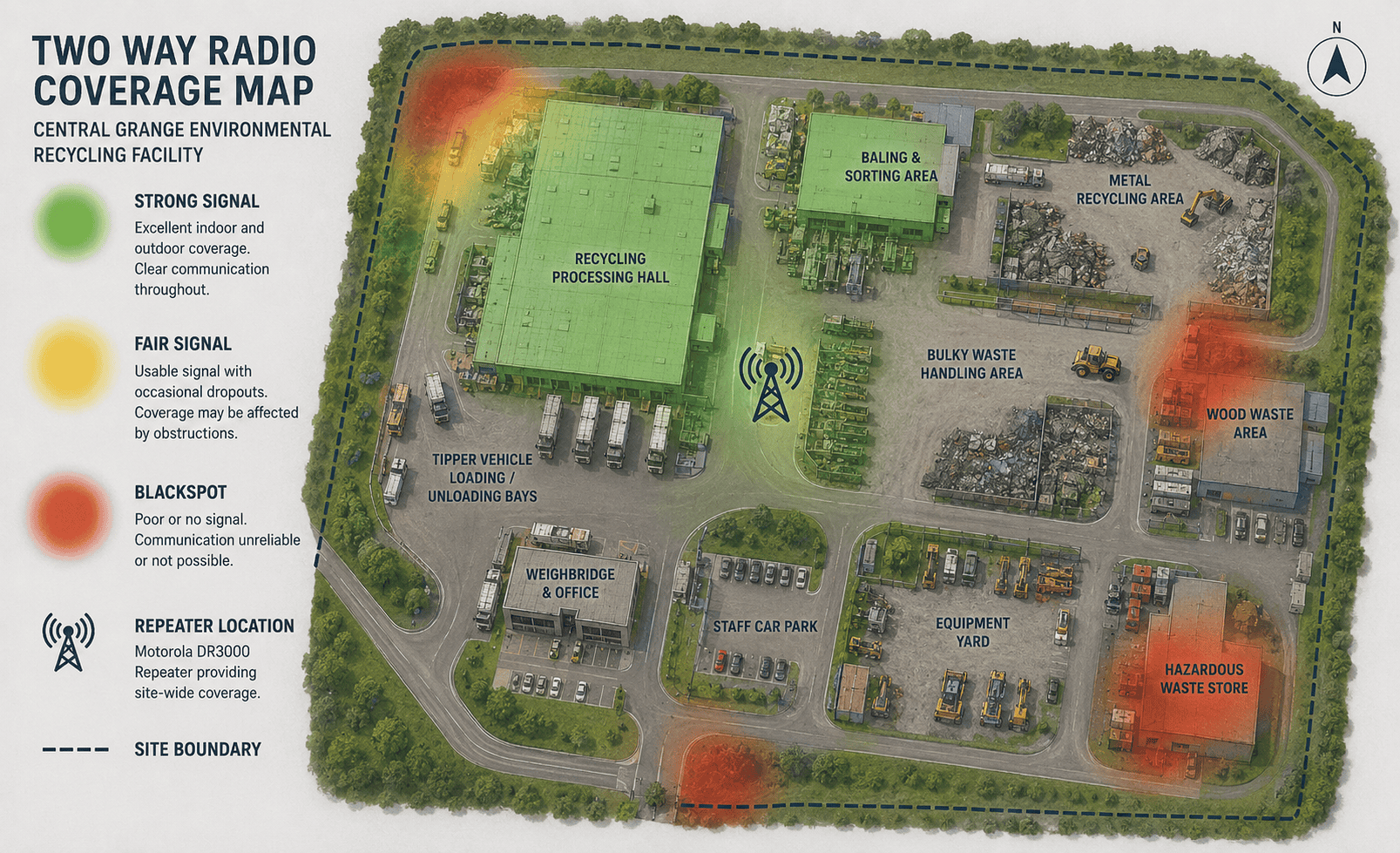 recycling facility map recycling facility map