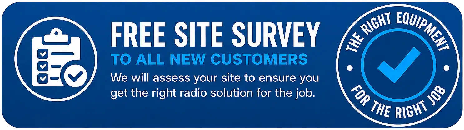 DCS 2 Way Radio for Reliable Communication site-survey