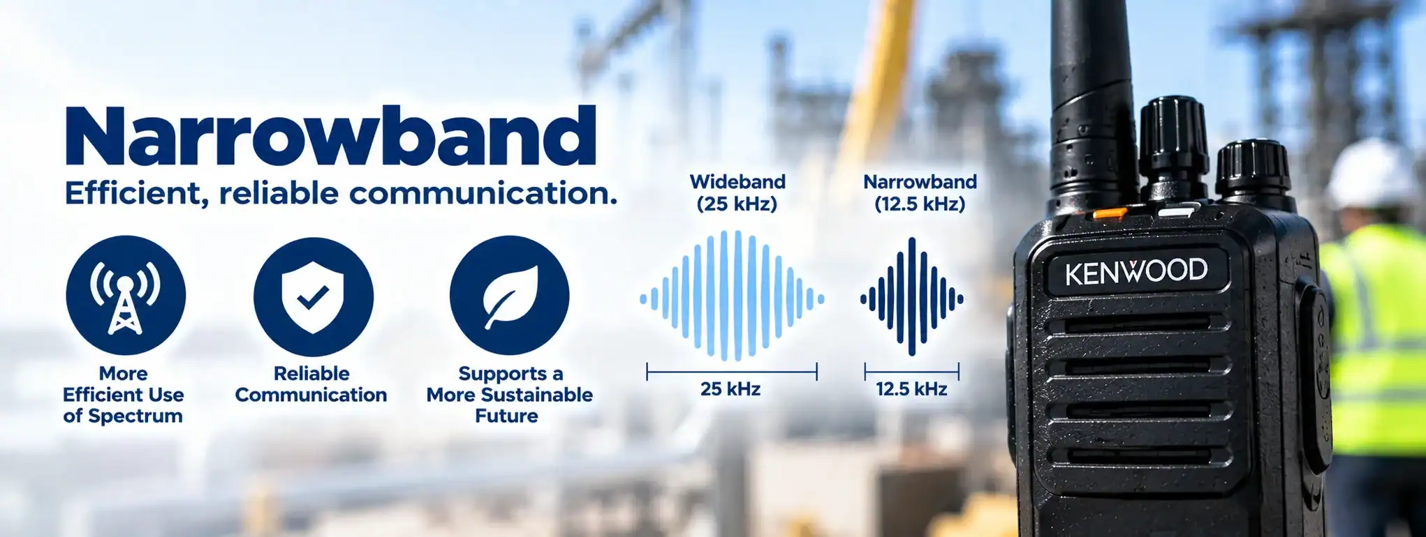 Narrowband Radio Communication System Narrowband radio device for reliable communication in industrial settings.