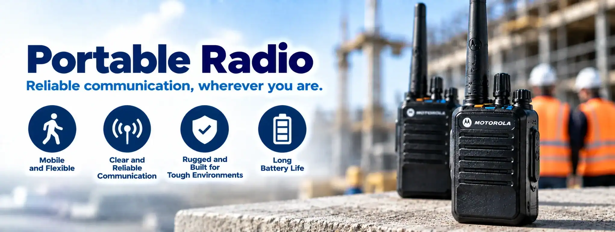 DCS 2 Way Radio for Reliable Communication Portable DCS 2 Way Radio for reliable communication in various environments.