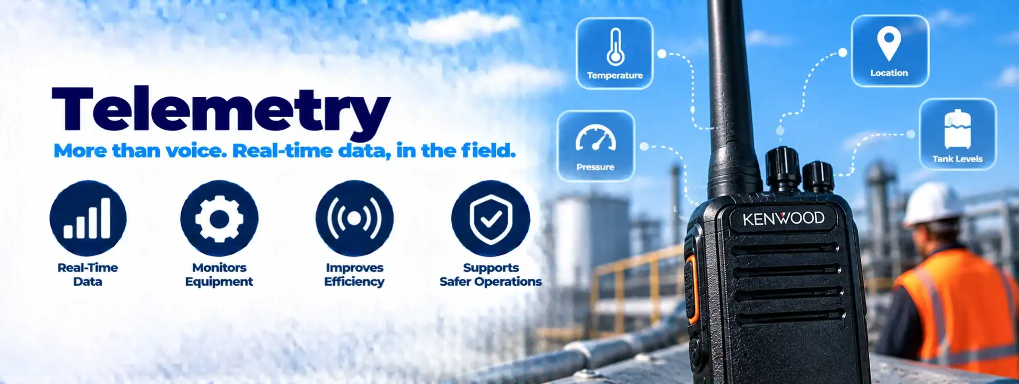 DCS 2 Way Radio for Telemetry DCS 2 Way Radio with telemetry features for real-time data.