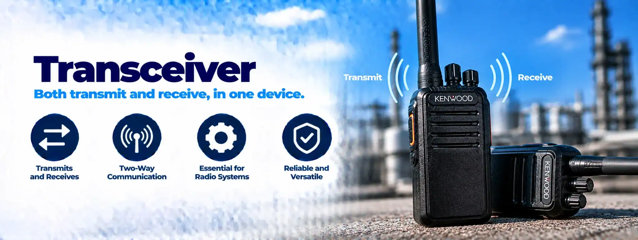 DCS 2 Way Radio Transceiver DCS 2 Way Radio transceiver for reliable communication.