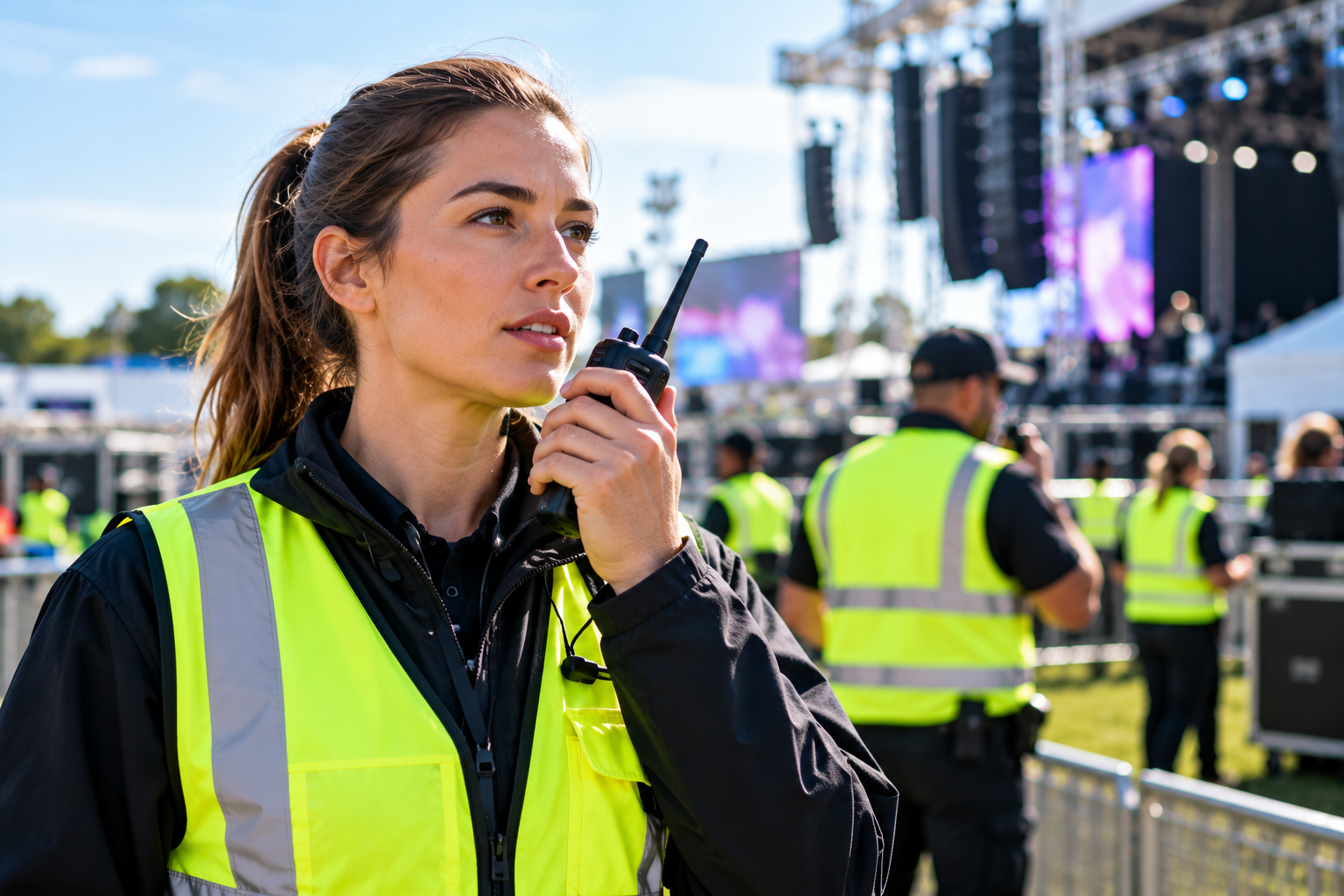 Two-way radio hire for flexible event communications